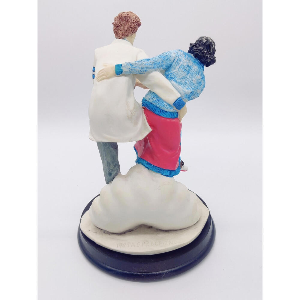 Vintage Jitterbug 9.5" Dance Sculpture 1989 A E P Albert E Price Bellmawr NJ TW - Picture 5 of 13